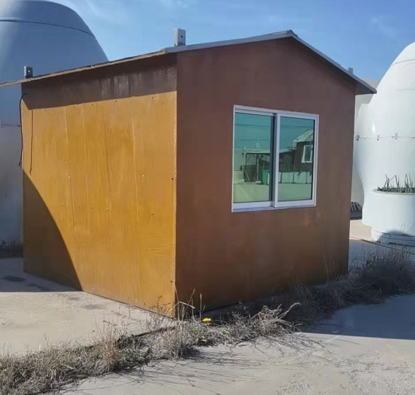 葉片回收處置現場