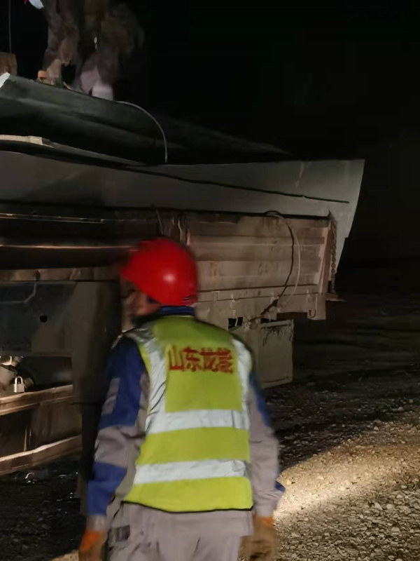 葉片回收處置現場